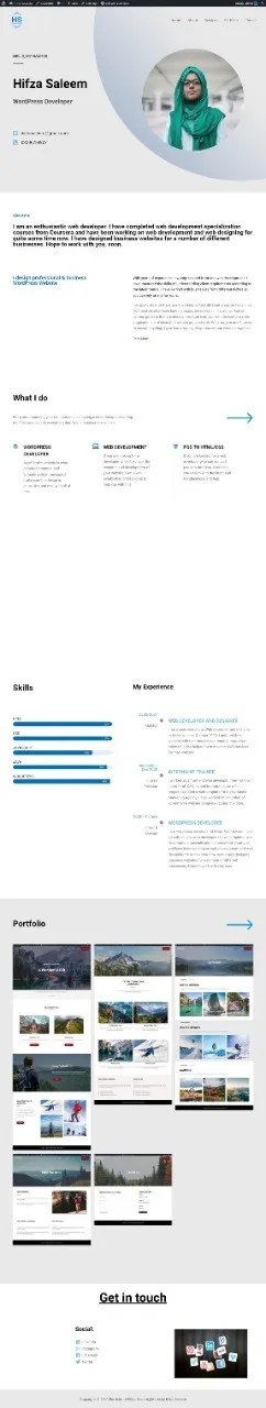 web development portfolio