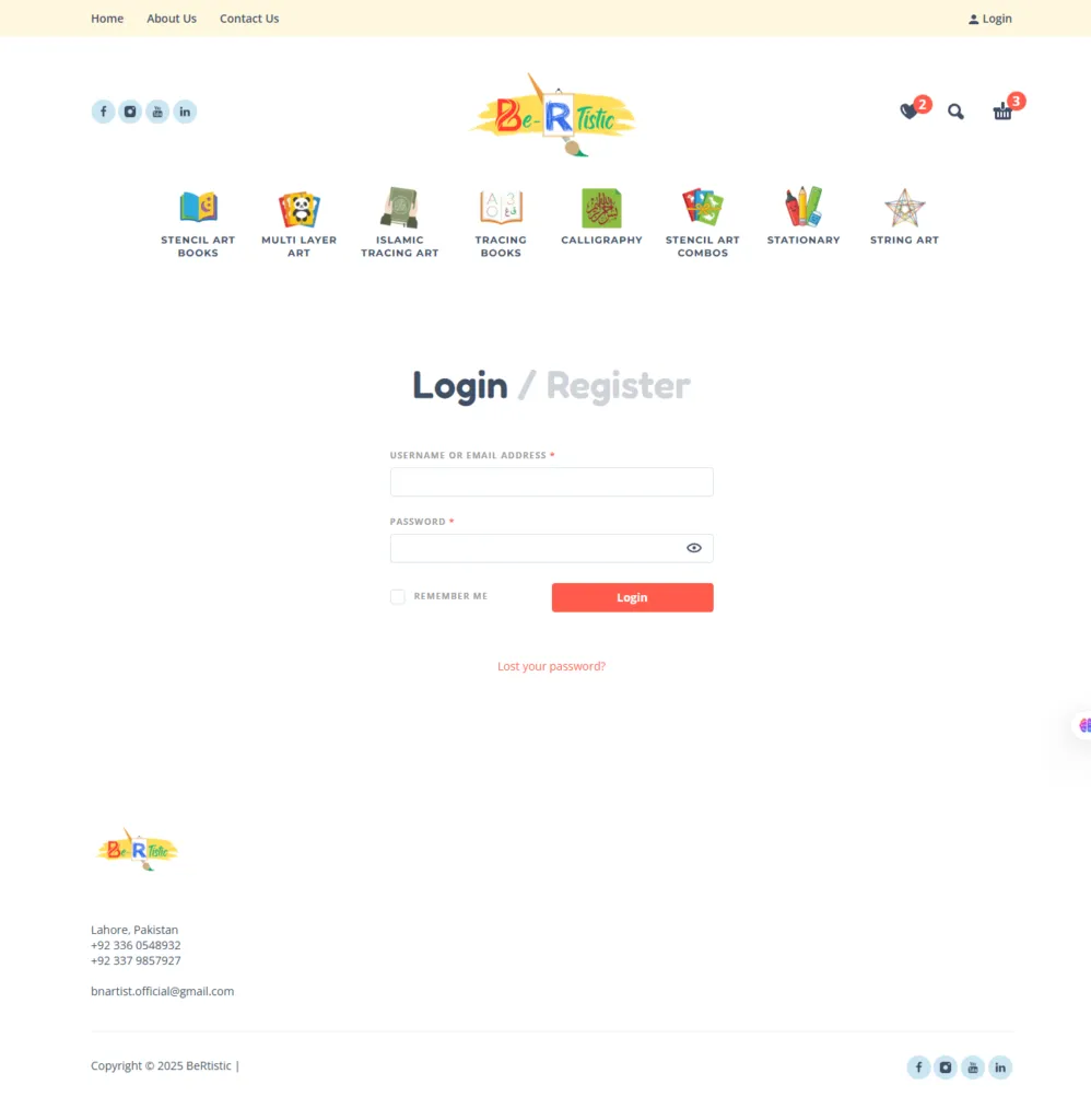 My Account