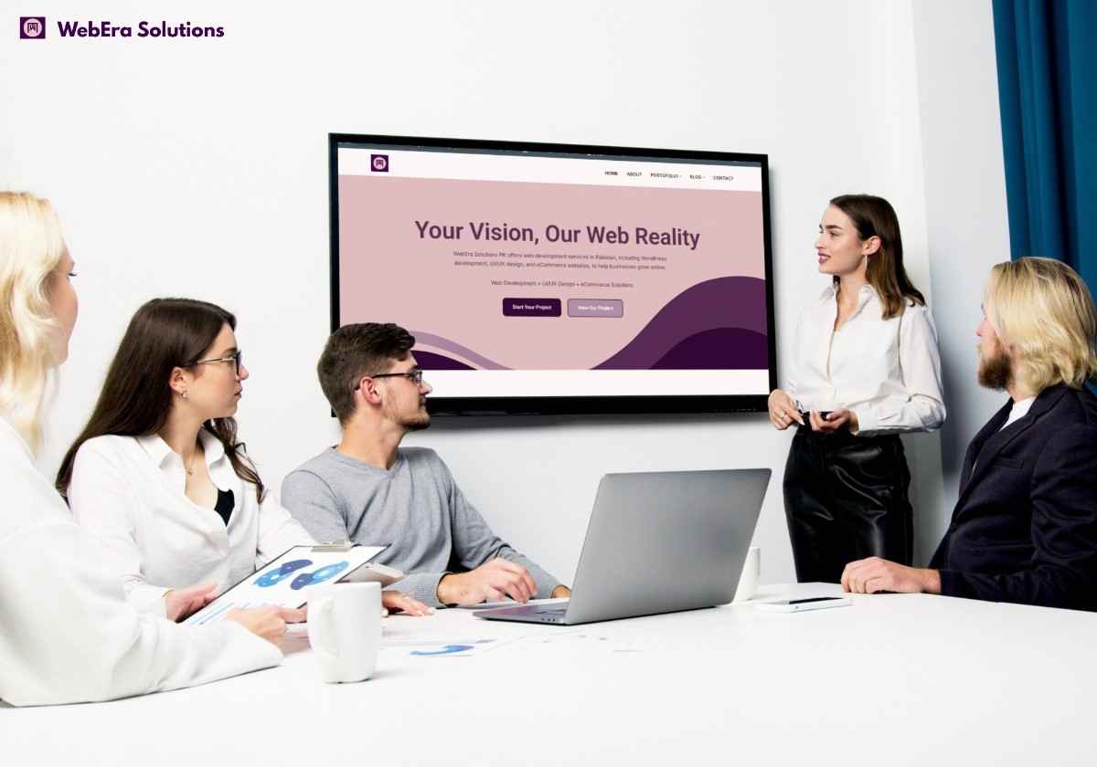 About Webera Solutions mission for web development services in Pakistan