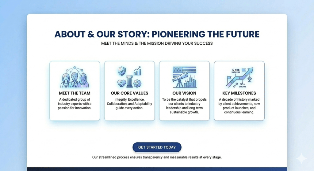 How it works section